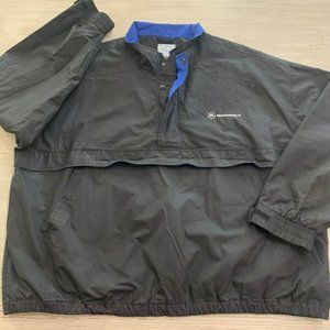 Vintage Motorola Mens Pull Over Windbreaker Jacket Size XL (fits big)